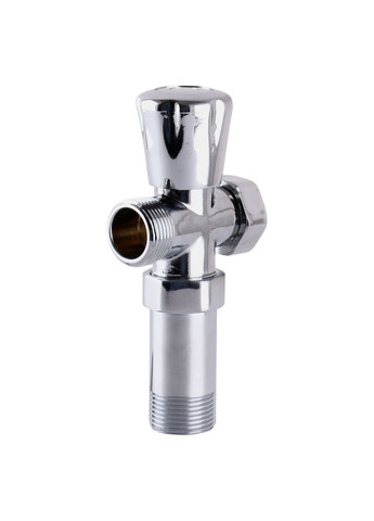 Кран вентильный для стиральной машины 3/4”x3/4”x3/4” с удлинителем A7250 SELBA (335425913)