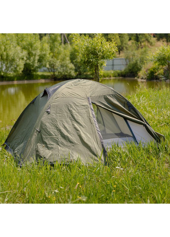 Намет двомісний 210×160×120 (см) кемпінговий туристичний LU-017 Хакі LUGI (370439197)