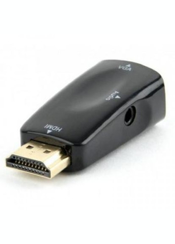 Перехідник HDMI в VGA и стереоаудио (AB-HDMI-VGA-02) Cablexpert hdmi в vga и стерео-аудио (275092031)