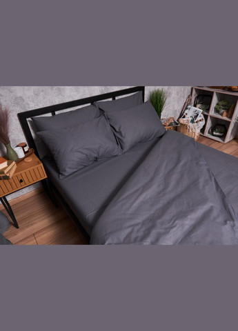 Комплект постельного белья Бязь Gold Люкс King Size 220x240 наволочки 2х40х60 (MS-820003185) Moon&Star Dark Blue (288043192)