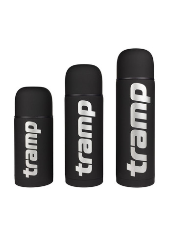 Питний термос Трамп 0.75л | Термос Lite Soft Touch UTRC108 | Термос для чаю 750 мл black Tramp (306618450)