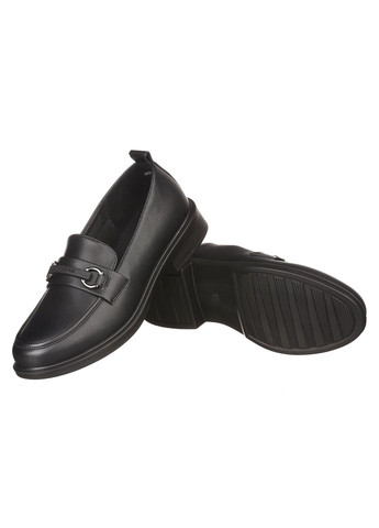 PLPS Жіночі лофери K01-1 чорний з натуральна шкіра, китай — демісезон (279327408)