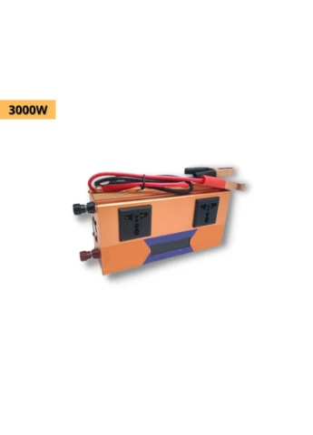 Инвертор преобразователь напряжения с 12V на 220V 3000W золотой (MER-15278) XPRO (392929012)