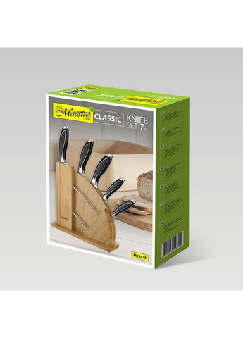 Набір ножів 7 предметів (MR-1425) Maestro комбінований,