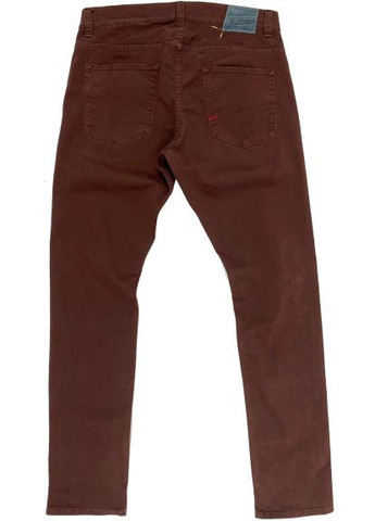 Коричневые демисезонные итальянские джинсы с пятью карманами gilded age No Brand