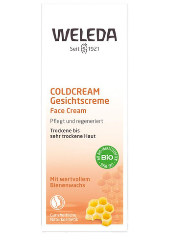 Weleda Колдкрем живильний захисний крем для обличчя Coldcream 30ml (2-235288) — Крем, Німеччина (369789225)