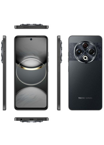 Смартфон Spark 30 (KL6) 8/256GB (Stellar Shadow) Tecno (360424923)