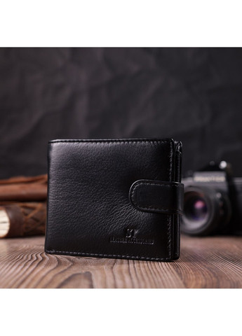Чоловічий шкіряний гаманець 11,2х9,5х2 см st leather (288047105)