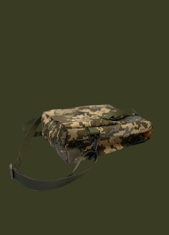 Сумка для протигазу піксель універсальна з регульованими ременями Get’Man PDSMK-MRN-PRTGZ-TP-1-PXL (316089578)