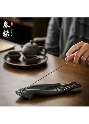 Изящная курительница – аромалампа, подставка для благовоний "Рука Будды" No Brand (325216352)