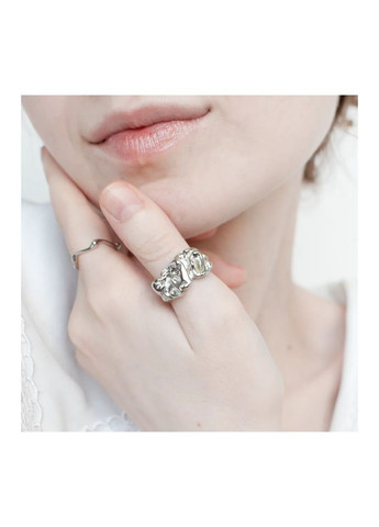 Колечко Ніжний Бешкет химерної форми фентезі казковий стиль вінтаж ретро каблучка масивна панк гранж регульоване No Brand (315932563)