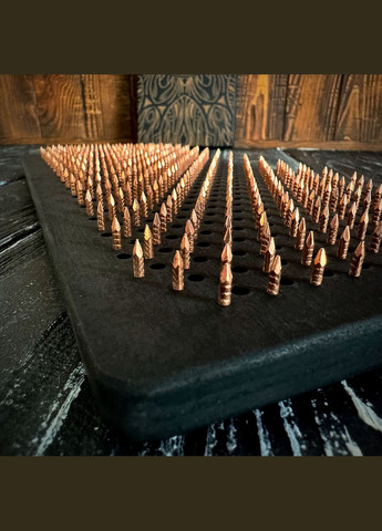 Доска Садху с Медными Гвоздями для Новичков, 100% Ольха, 10мм, Дерево Силы Oh! Sadhu (346598350)