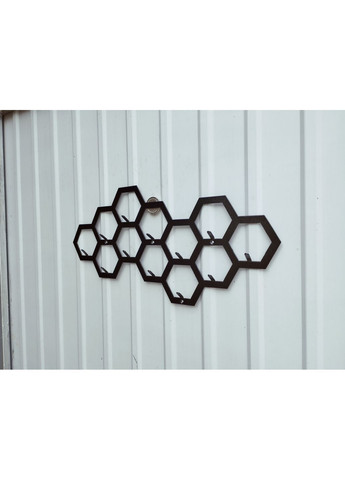 Вешалка для одежды из металла "Соты №2" No Brand (368896731)