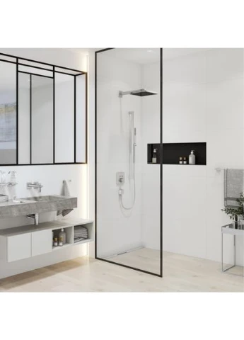 Верхний душ PULSIFY, хром, настенный Hansgrohe (401875272)
