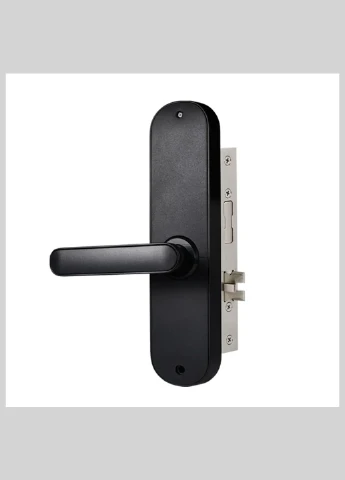 Замок біометричний автономний TRL5103BTF Black Left з Bluetooth, зчитувачем відбитків пальців і карт Mifare (65-00012) Trinix (315959817)