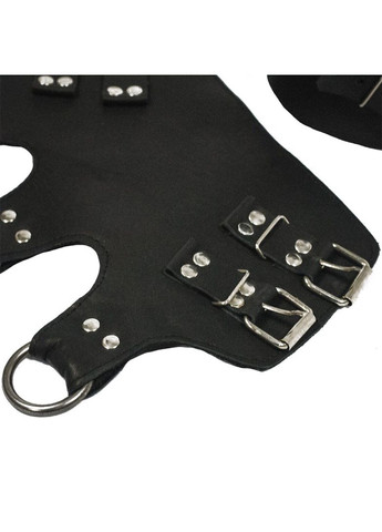 Поножі-манжети для підвісу за ноги – Leg Cuffs For Suspension, чорні, натуральна шкіра Art of Sex (369952399)