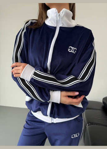 Жіночий спортивний синій No Brand костюм (322168579)