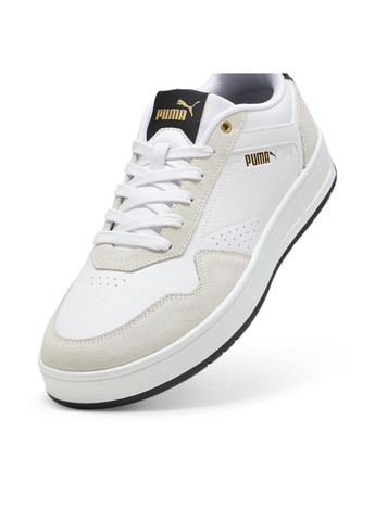 Білі всесезонні кеди court classic suede sneakers Puma