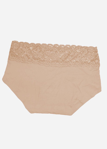 Трусики жіночі бежеві з мереживом Malta (300239374)