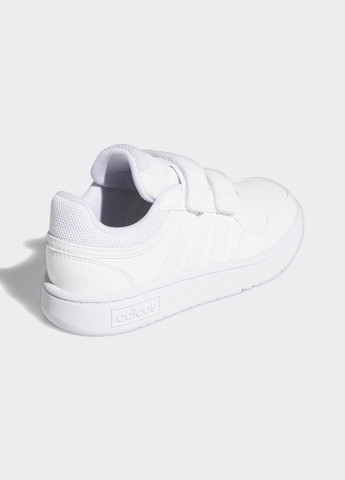 Белые всесезонные кроссовки hoops lifestyle basketball adidas