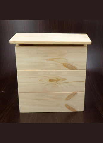 Почтовый ящик из дерева Амур бланже (ПЧТ-000701) No Brand (328960862)