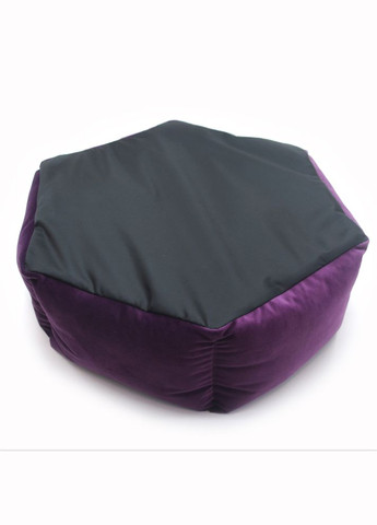 Лежак для маленьких собак и кошек шестиугольный Тедди фиолетовый №2 54х16 см Zoo-hunt (280851545)