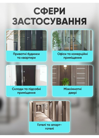 Смарт дверний замок з відбитком пальця електронний біометричний замикач для воріт та дверей кодовий доступ CISA X9 (362412409)