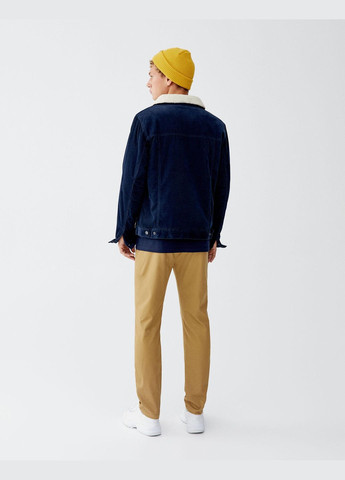 Бежевые брюки Pull & Bear