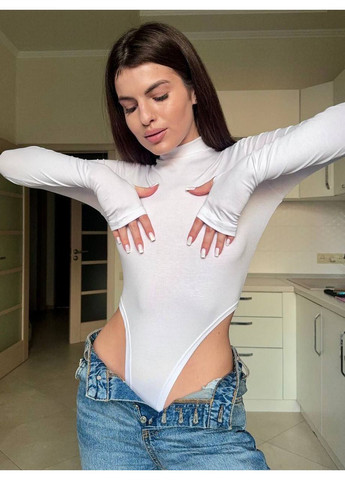 Базовый однотонный боди Fashion (361964800)