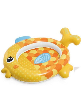 Дитячий надувний басейн 57111 «Золота рибка», 140 х 124 х 34 см Intex (297669042)