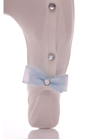 Чоловічок з шапкою, царапками та нагрудником для хлопчика інтерлок 3 молочний 62 см (35484) Murat baby (296193339)