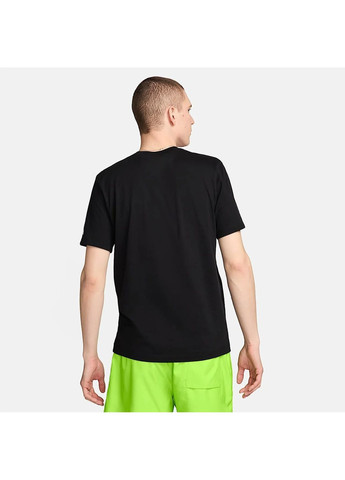 Черная футболка мужская sportswear black Nike