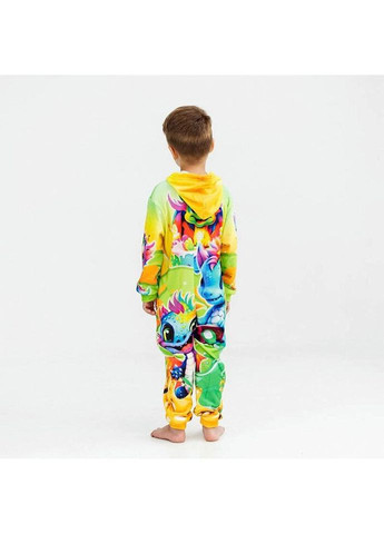 Кігурумі для дітей до 3 років 3D Яскраві Дракончики 4026, 0, 110 17490 110, см FlexDress (324623135)