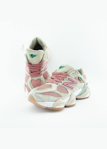 Жіночі кросівки New Balance Joe Freshgoods Inside Voices Penny Cookie Pink No Brand 9060 рожеві демісезони (324397318)