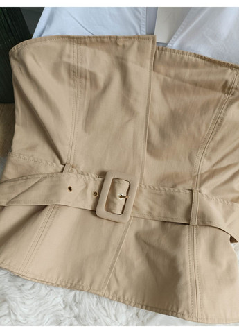 Комбінований топ із коміром хальтер Zara (354816897)