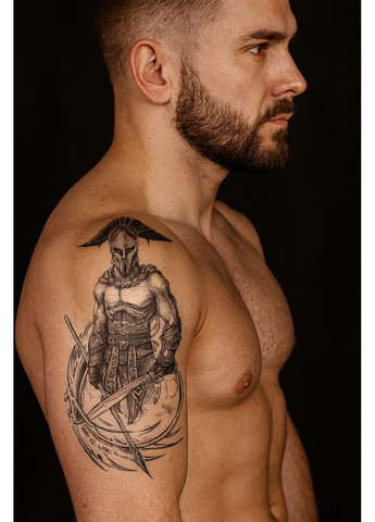 Тимчасове тату “Гопліт Давньої Греції” th683 Tattoo (366891068)