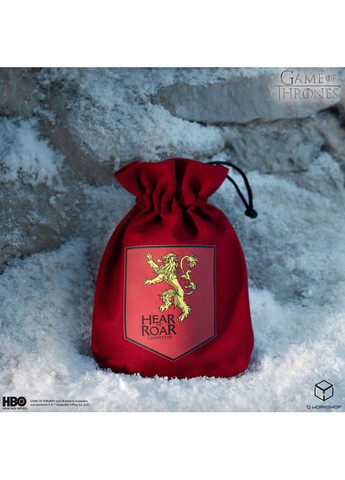Настольная игра Мешочек Game of Thrones. Lannister Dice Pouch Q-Workshop (371882823)