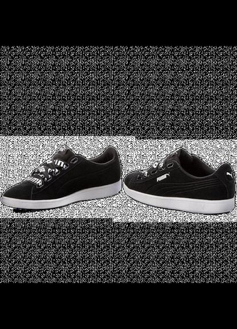 Замшевые кроссовки, Vikky Ribbon Bold Puma чёрные всесезоны (318519600)