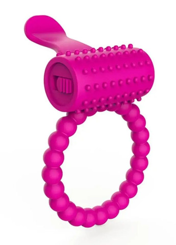 Кільце ерекційне для пеніса з вібратором для клітора рожеве Tenga (327095173)