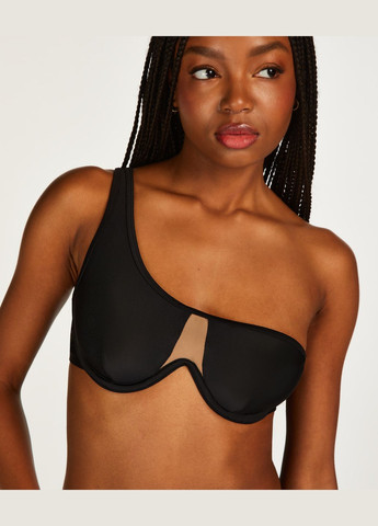 Чорний літній купальник (ліф, трусики) Hunkemoller