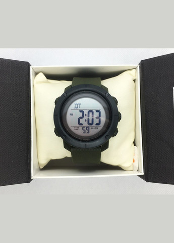 Годинник чоловічий спортивний водостійкий 1426 (Скмей) зелений з чорним ( код: IBW281GBO ) Skmei (323139149)