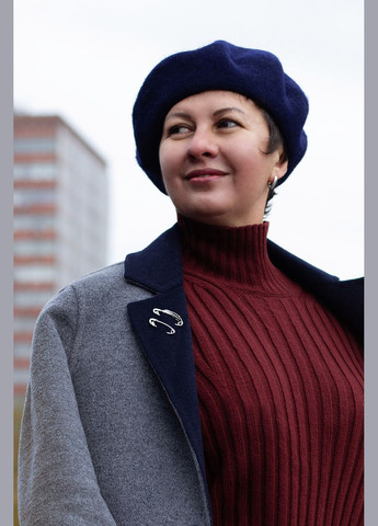 Срібна булавка Пір`їна (9524) IRIJ (340334207)