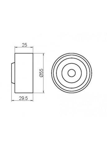 Ролик натяжной HYUNDAI ACCENT (пр-во) GT10170 GMB (366133406)