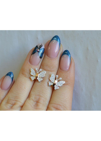 Серьги-гвоздики метели Silver Style (367112122)