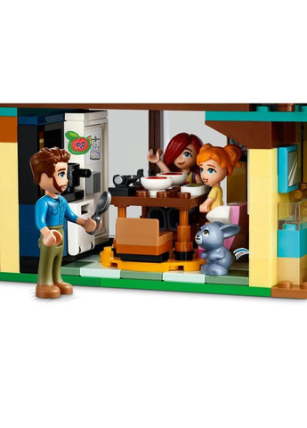 Конструктор Friends Сімейні будинки Оллі та Пейслі 1126 деталей (42620) Lego (281425541)