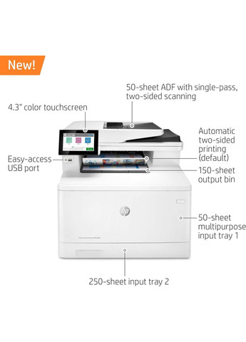Многофункциональное устройство А4 цв. Color LaserJet Enterprise M480f HP (362668337)