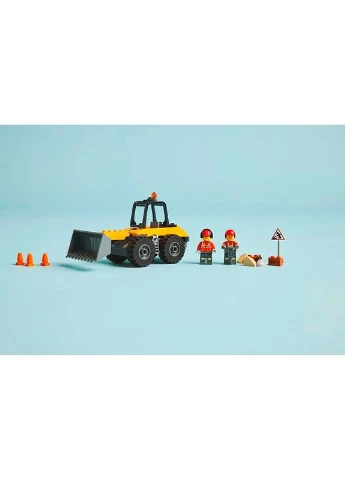 Конструктор City Желтый строительный погрузчик 81 деталь (60450) Lego (330224601)