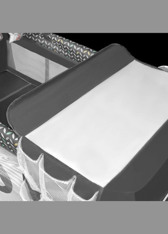 Манеж Flower Grey Scandi, сірий Lionelo LO-FLOWER GREY SCANDI (336330338)