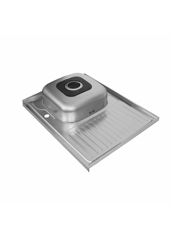 Кухонная мойка Рlatinum 8060 L из нержавеющей стали 0,7 мм, 80x60 см, Прямоугольная, Сатин (SP000000589) Platinum (302520460)