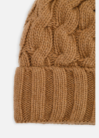 Жіноча шапка з відворотом колір коричневий CB-00263220 Fonem (319053826)